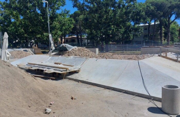 Lavori Skatepark Cervia