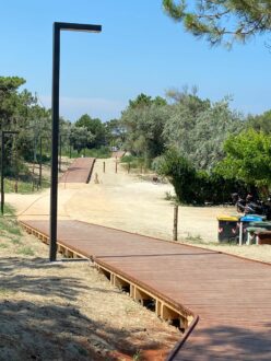 Passerella Legno Parco Marittimo