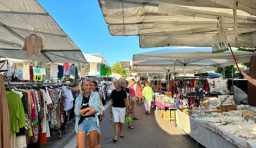 Mercato ambulante Cervia piazza Costa