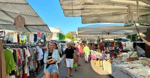 Mercato ambulante Cervia piazza Costa