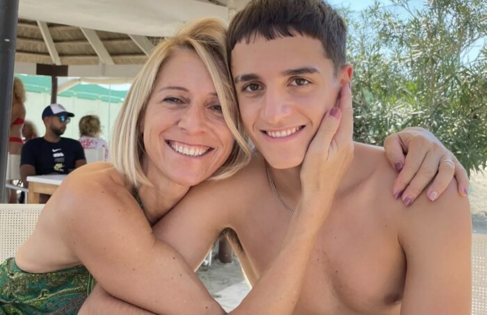 Alessandro Bianchi Con La Mamma