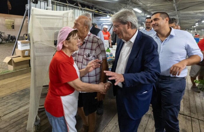 Gentiloni Festa Unità Ravenna