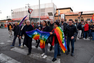 Manifestazione pace Israele Palestina 27 ottobre 2023