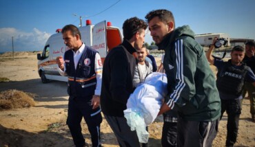 Foto dalla pagina Facebook della ong Educaid di Rimini attiva in Palestina