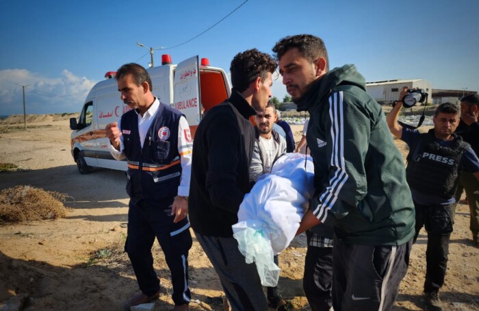 Foto dalla pagina Facebook della ong Educaid di Rimini attiva in Palestina