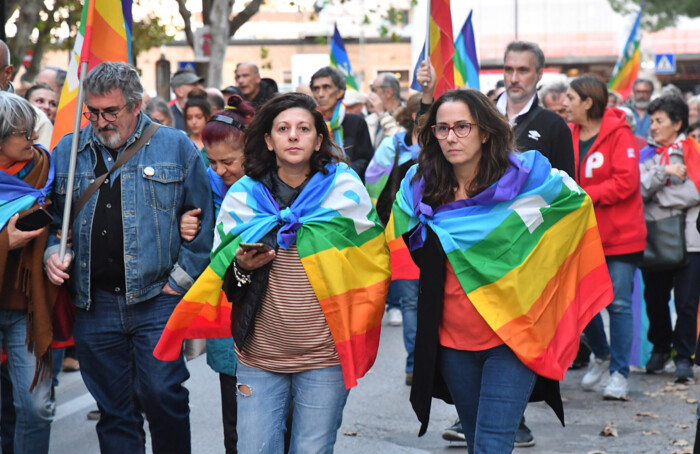 Manifestazione pace Israele Palestina 27 ottobre 2023