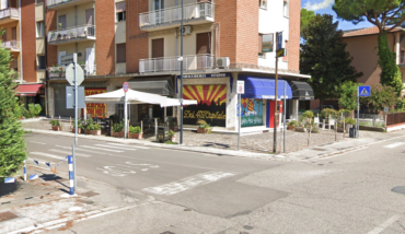 Il bar ritrovo dei tifosi del Ravenna di fronte alla curva Mero