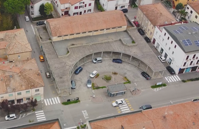 Veduta Del Mercato Coperto Di Alfonsine