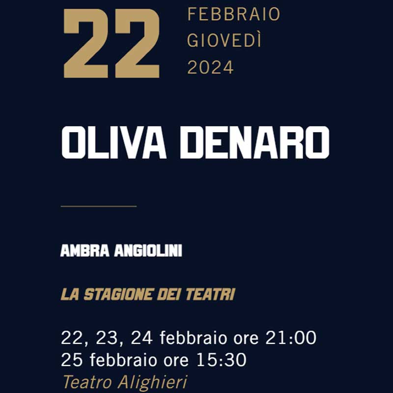 Oliva Denaro - Teatro Alighieri