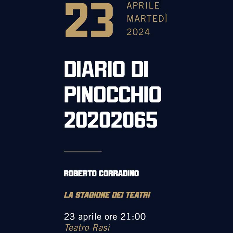 Diario di Pinocchio - Teatro Rasi