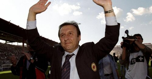 Alberto Zaccheroni (Milan AC) Scudetto 1998 99