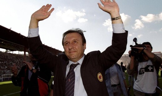 Alberto Zaccheroni (Milan AC) Scudetto 1998 99