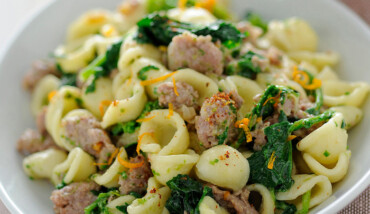 OPrecchiette Cime Rapa Funghi