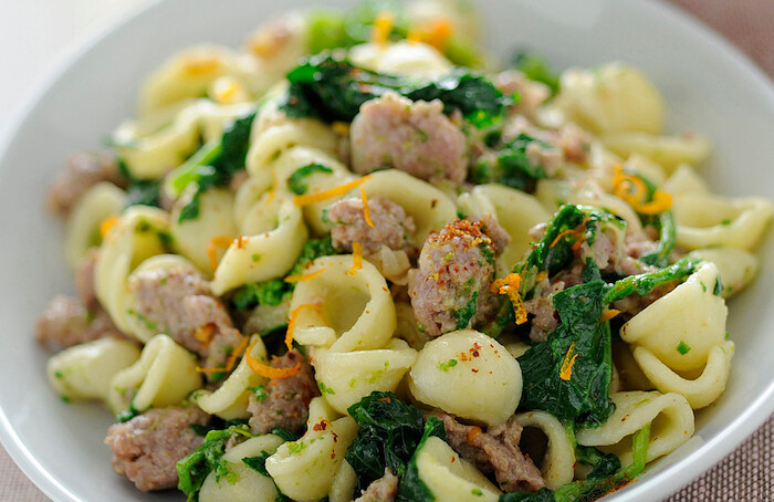 OPrecchiette Cime Rapa Funghi