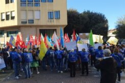 Protesta dipendenti Ausl Romagna