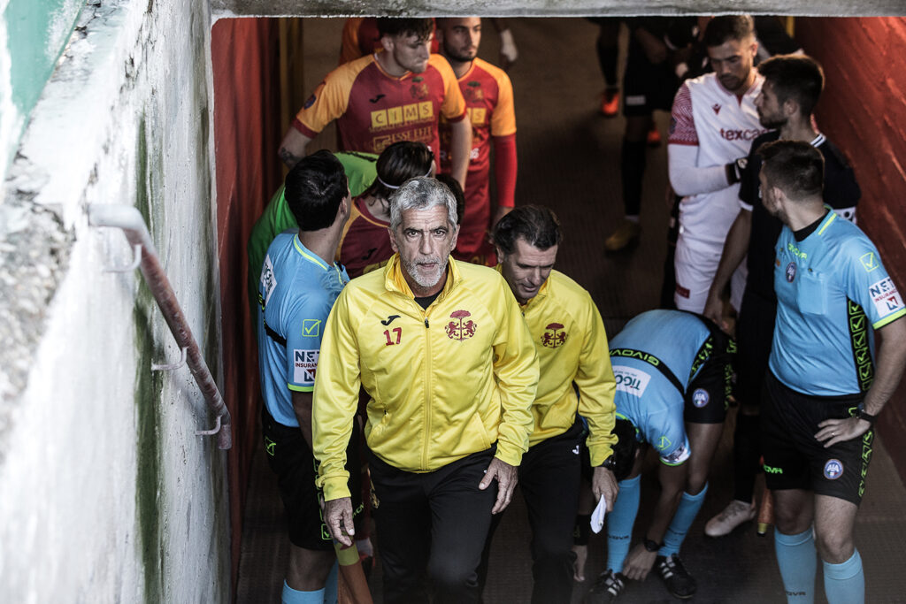 Massimo Gadda (fotografia di Filippo Venturi dalla pagina Facebook del Ravenna Fc)