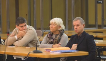 RAVENNA 15/12/2017. PROCESSO CAGNONI, ACCUSATO DELL’ OMICIDIO DELLA MOGLIE GIULIA BALLESTRI.