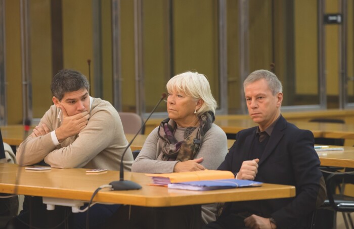 RAVENNA 15/12/2017. PROCESSO CAGNONI, ACCUSATO DELL’ OMICIDIO DELLA MOGLIE GIULIA BALLESTRI.