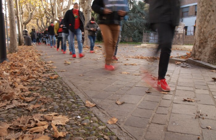 Uomini Scarpe Rosse