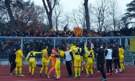 Ravenna Fc Imolese Esulta