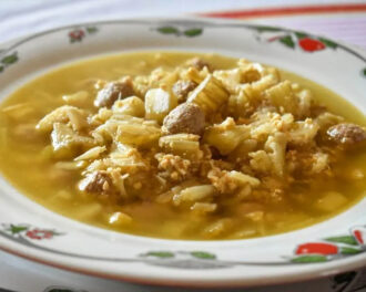 Zuppa Cardi Castagne