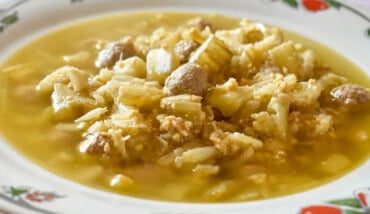 Zuppa Cardi Castagne