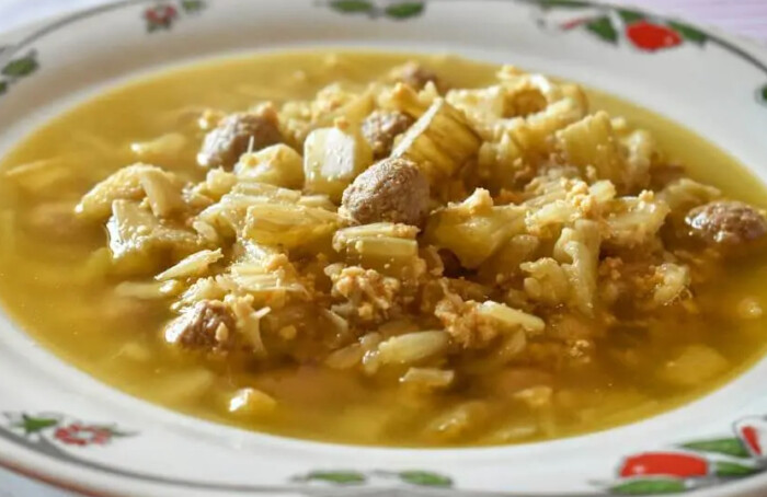 Zuppa Cardi Castagne