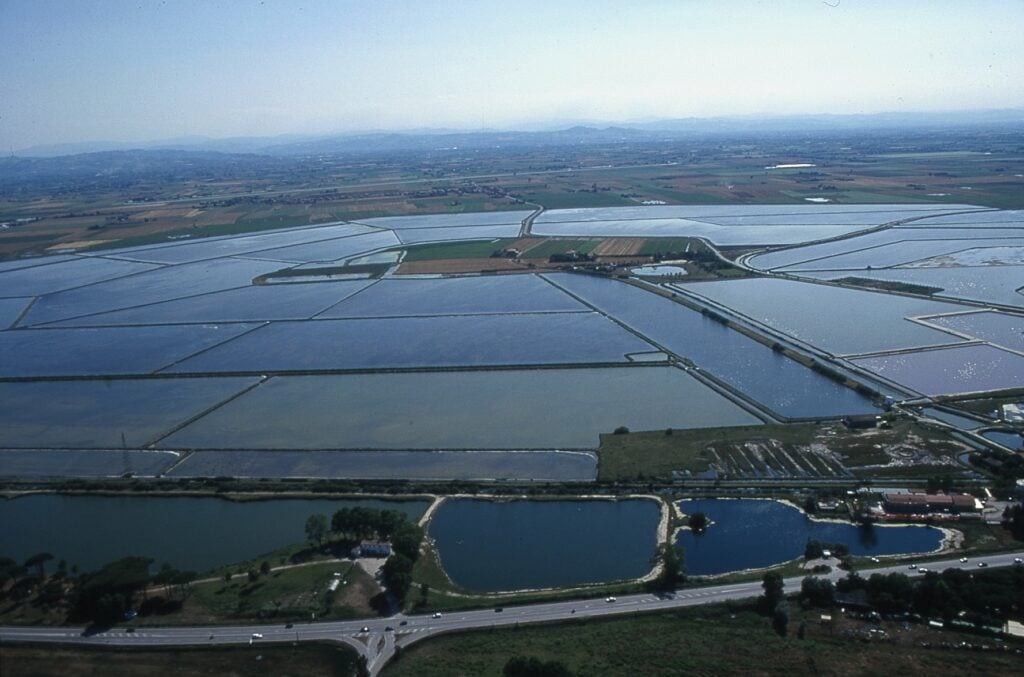 Cervia Saline Veduta Aerea