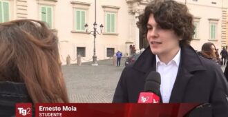 Ernesto Moia Studente Tg2