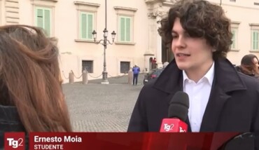 Ernesto Moia Studente Tg2