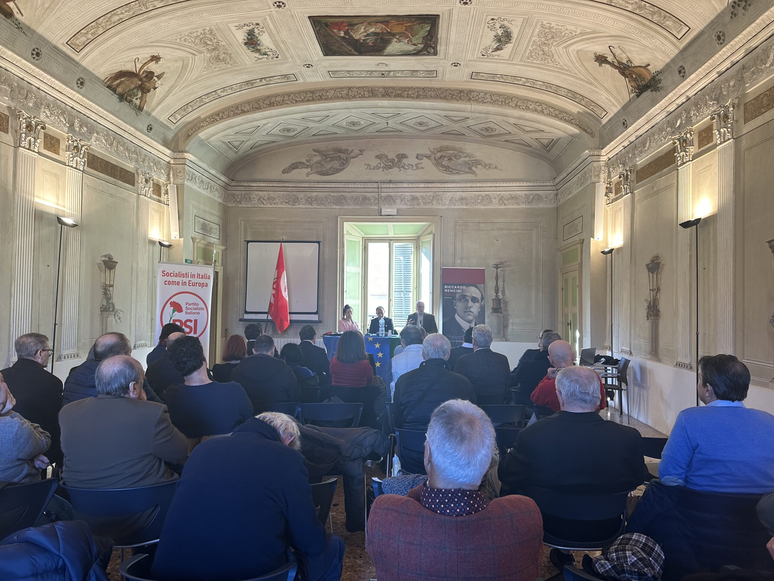 Foto Vista Pubblico In Sala Alla Presidenza Lonzi Pitrelli Federica Gullotta (1)