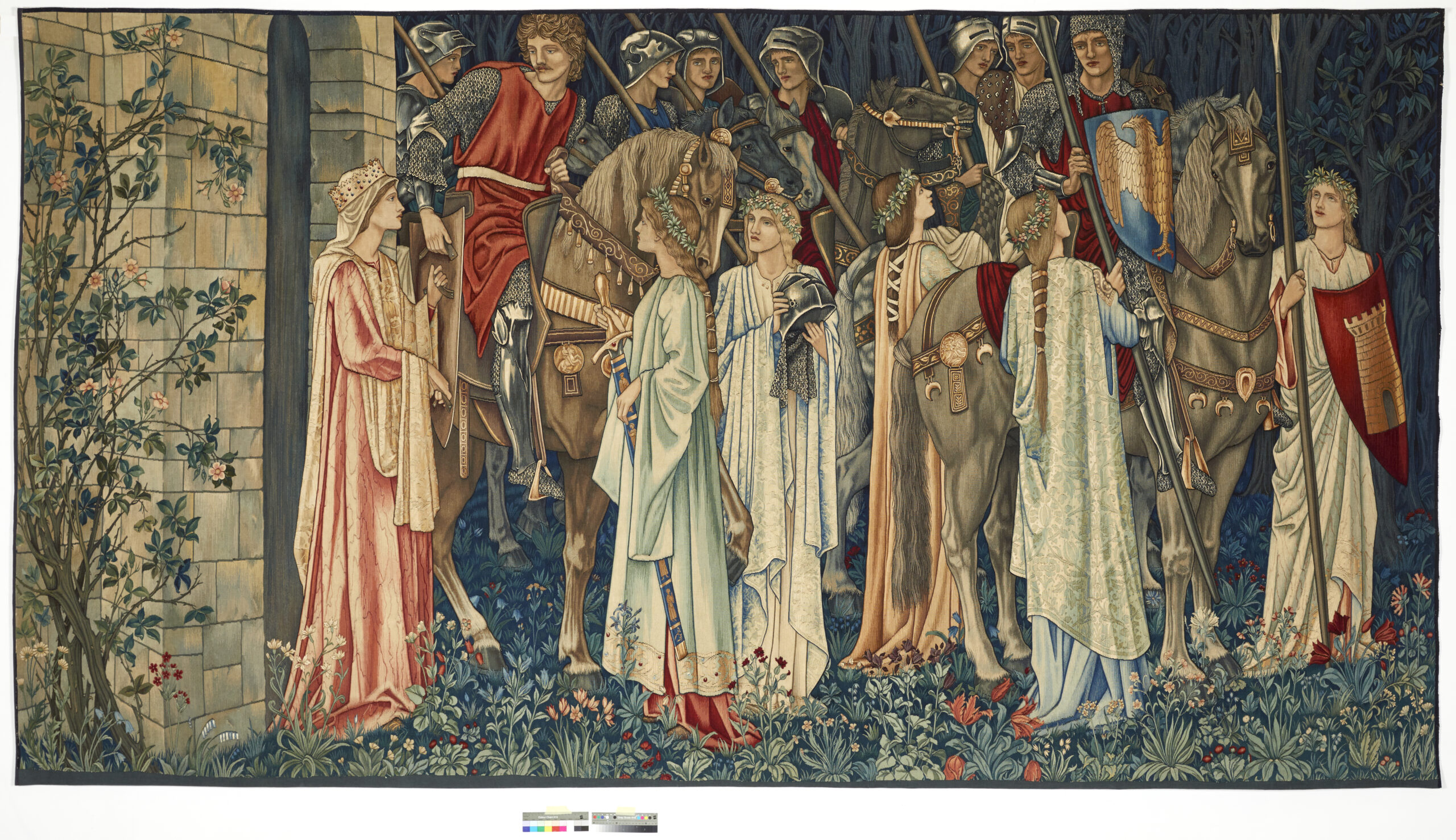 1 Burne Jones Arming And Departure Of The Knights