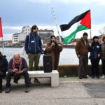 Manifestazione traffici armi porto Ravenna