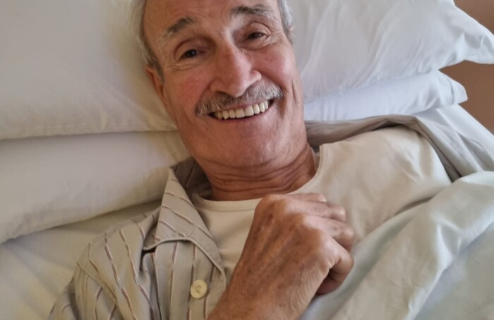 Ricky Albertosi A Maria Cecilia Hospital Dopo L'intervento