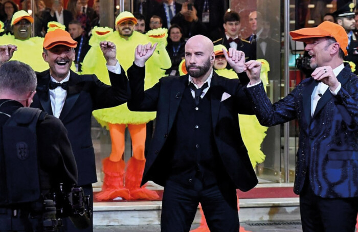John Travolta Sanremo