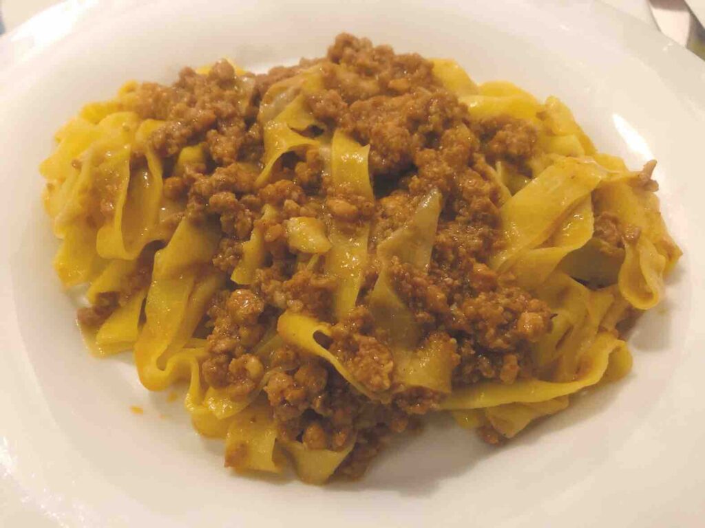 Tagliatelle Ragu