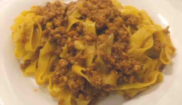 Tagliatelle Ragu