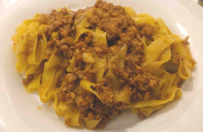 Tagliatelle Ragu