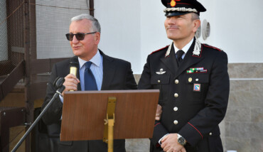 Inaugurazione della nuova caserma dei carabinieri a Sant'Agata sul Santerno