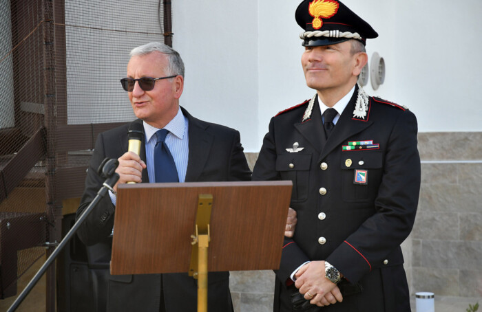 Inaugurazione della nuova caserma dei carabinieri a Sant'Agata sul Santerno