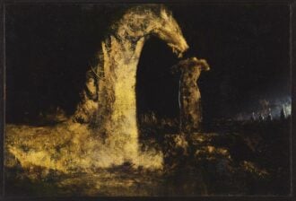 Claudio Montini, Senza Titolo, 1999, Olio Su Tela, Cm 36x54