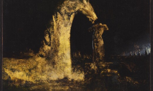Claudio Montini, Senza Titolo, 1999, Olio Su Tela, Cm 36x54