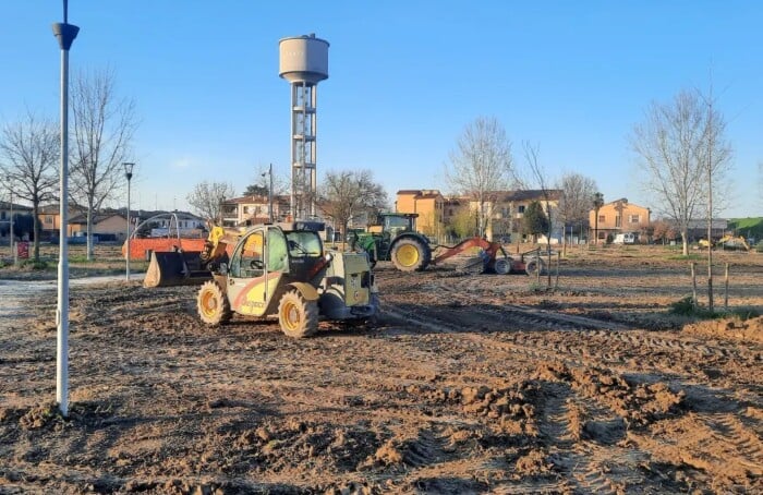 Lavori Al Parco Vatrenus, Sant'Agata Sul Santerno
