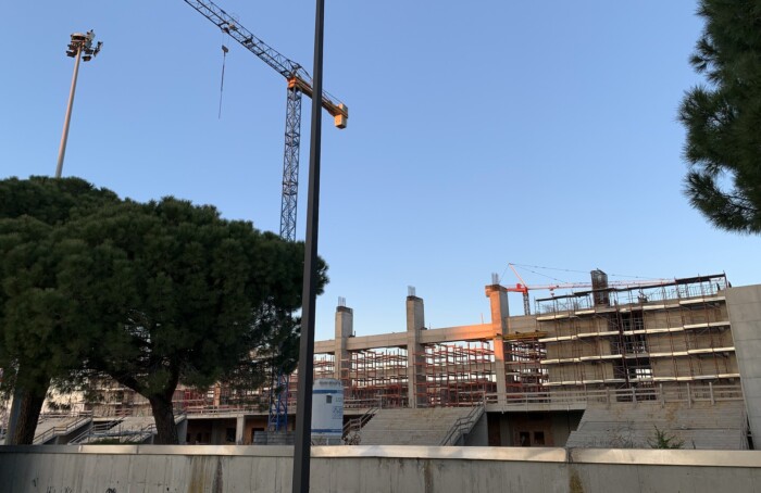Cantiere Palasport 13 Marzo 2024