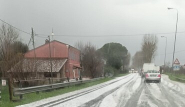 La provinciale 253 San Vitale a Bagnacavallo