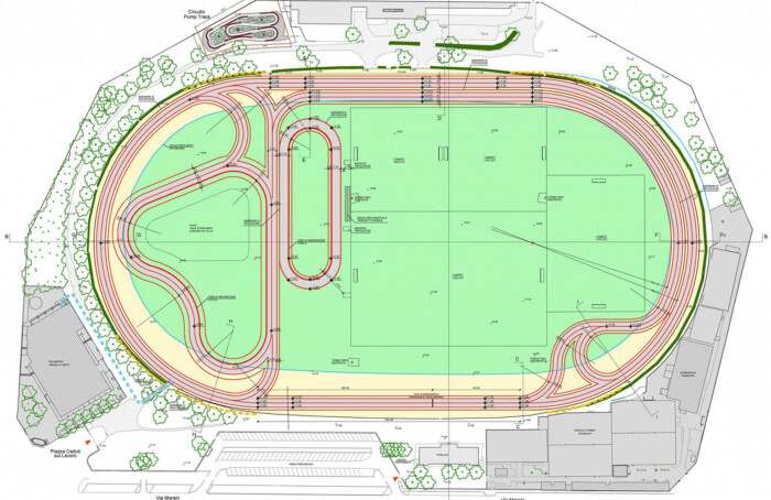 Pianta Progetto Bike Park