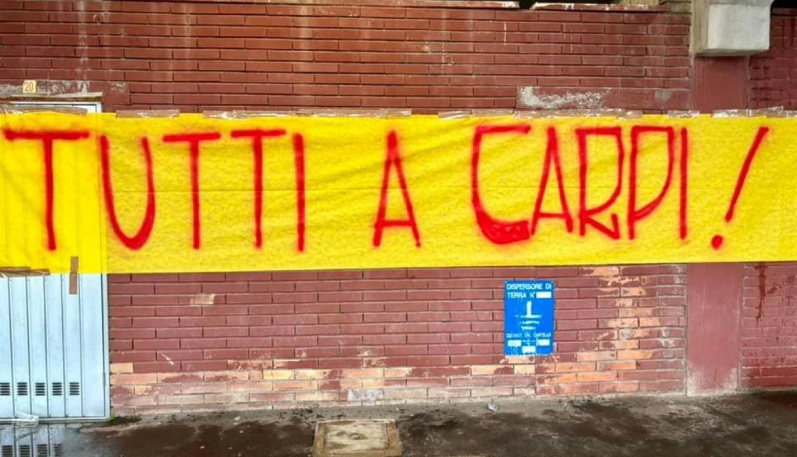 Striscione Ravenna