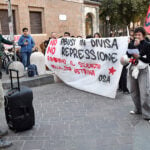 Protesta ragazzi centri sociali Potere al Popolo