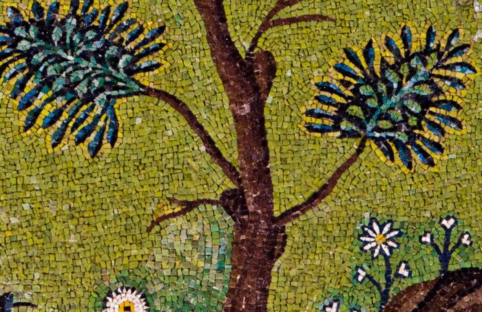 299) MOSAICI E PINETA