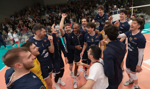 RAVENNA 7/04/2024. VOLLEY PALLAVOLO. Quarti Di Finale Play Off A2. Consar Ravenna Tinet Prata Di Pordenone.